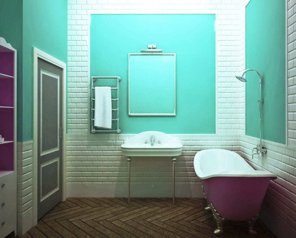 Краска для ванной - какие краски лучше выбирать для оформления ванной