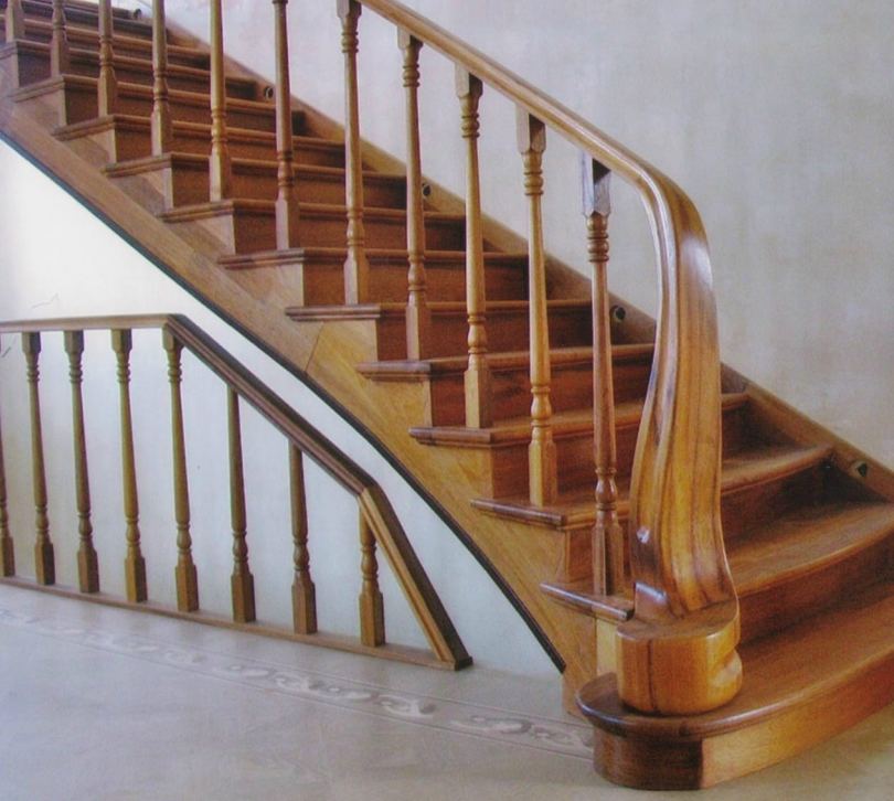 Деревянные лестницы - виды, основные элементы, особенности изготовления и лучшие варианты отделки (105 фото)
