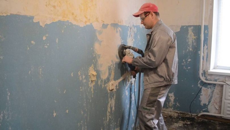 Как снять старую краску - лучшие способы как удалить со стен, потолка и пола слой краски (75 фото)