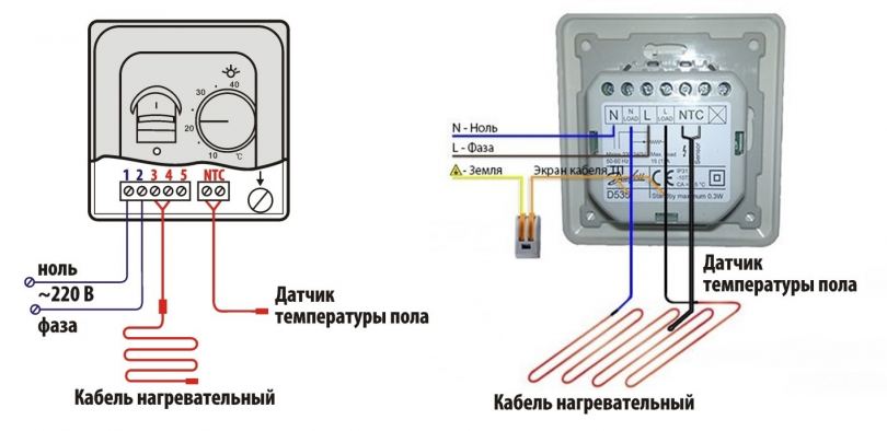 Терморегулятор для теплого пола - советы по выбору и установке. Рекомендации по подключению и настройке устройства (110 фото)