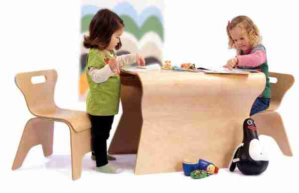 Гнутая мебель из фанеры для детей