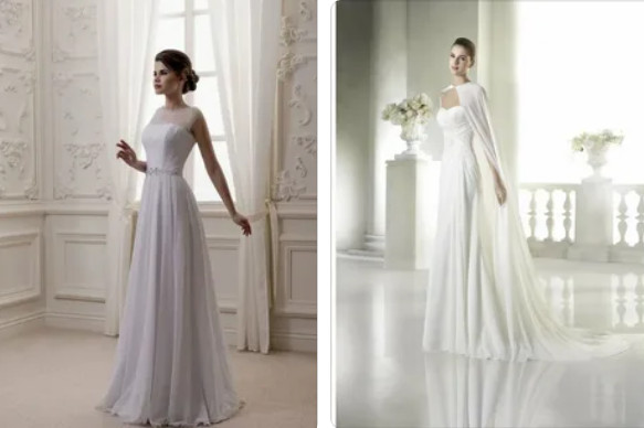 Выбираем свадебное платье в греческом стиле