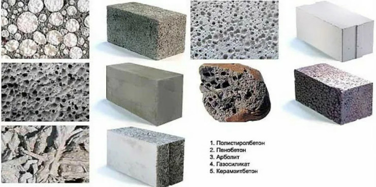 Разновидностей стеновых блоков в строительстве