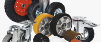 Выбор колес и роликов для складского оборудования